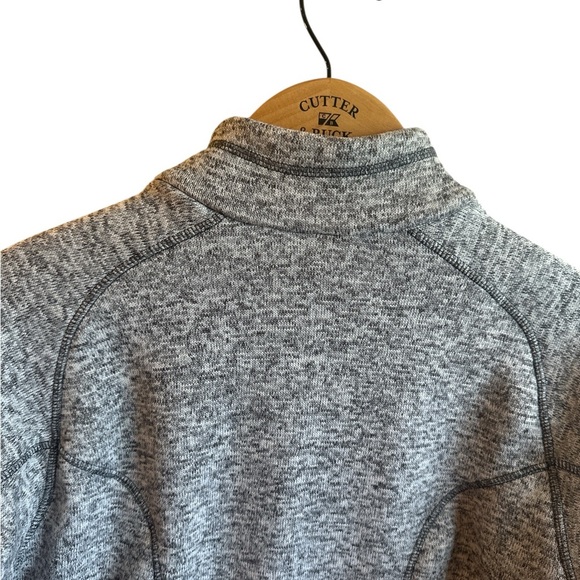 North End Jacket Size Medium Heathered Gray Full Zipper Closure Zippered Pockets - Picture 5 of 13